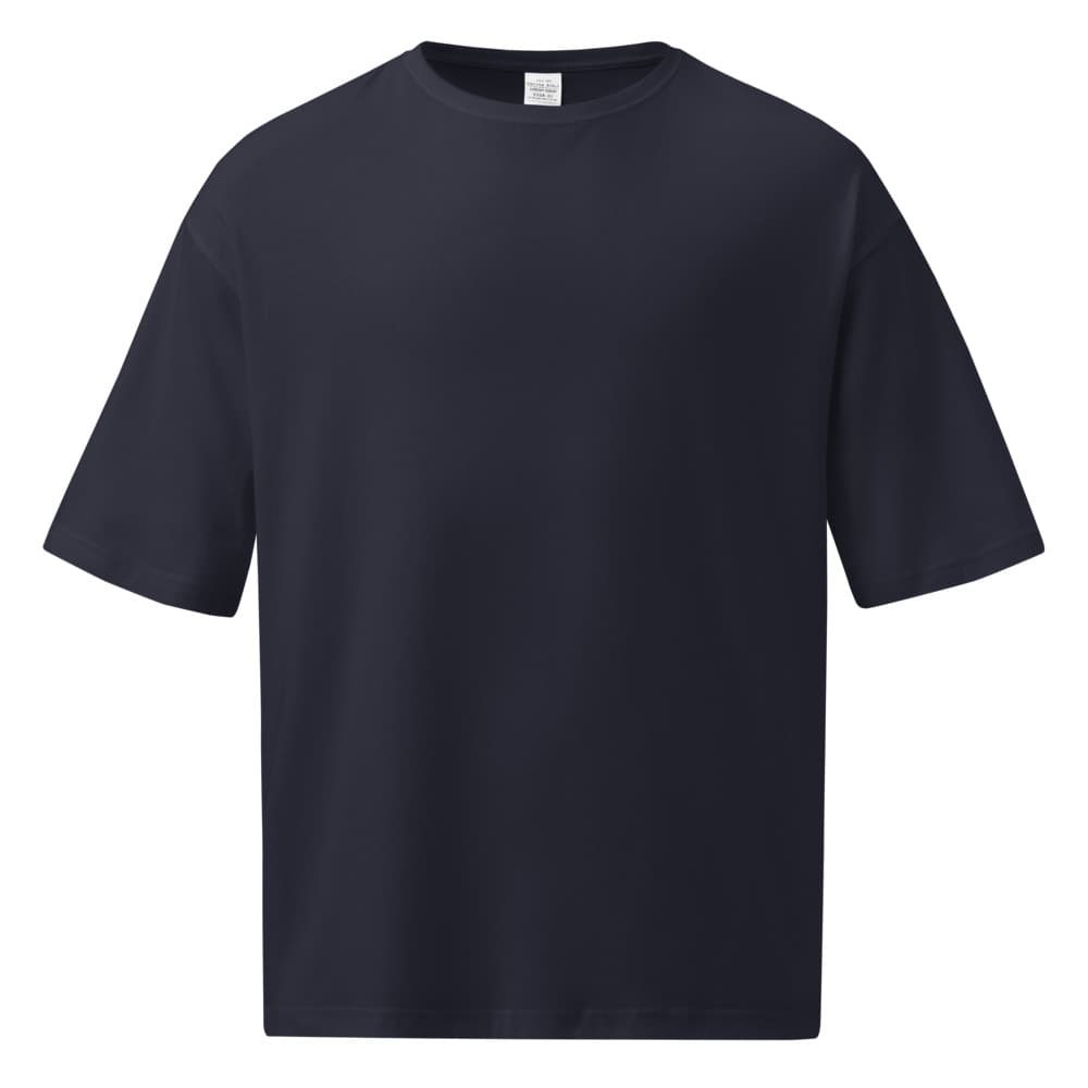 ユニセックス ビッグシルエット Tシャツ Navy
