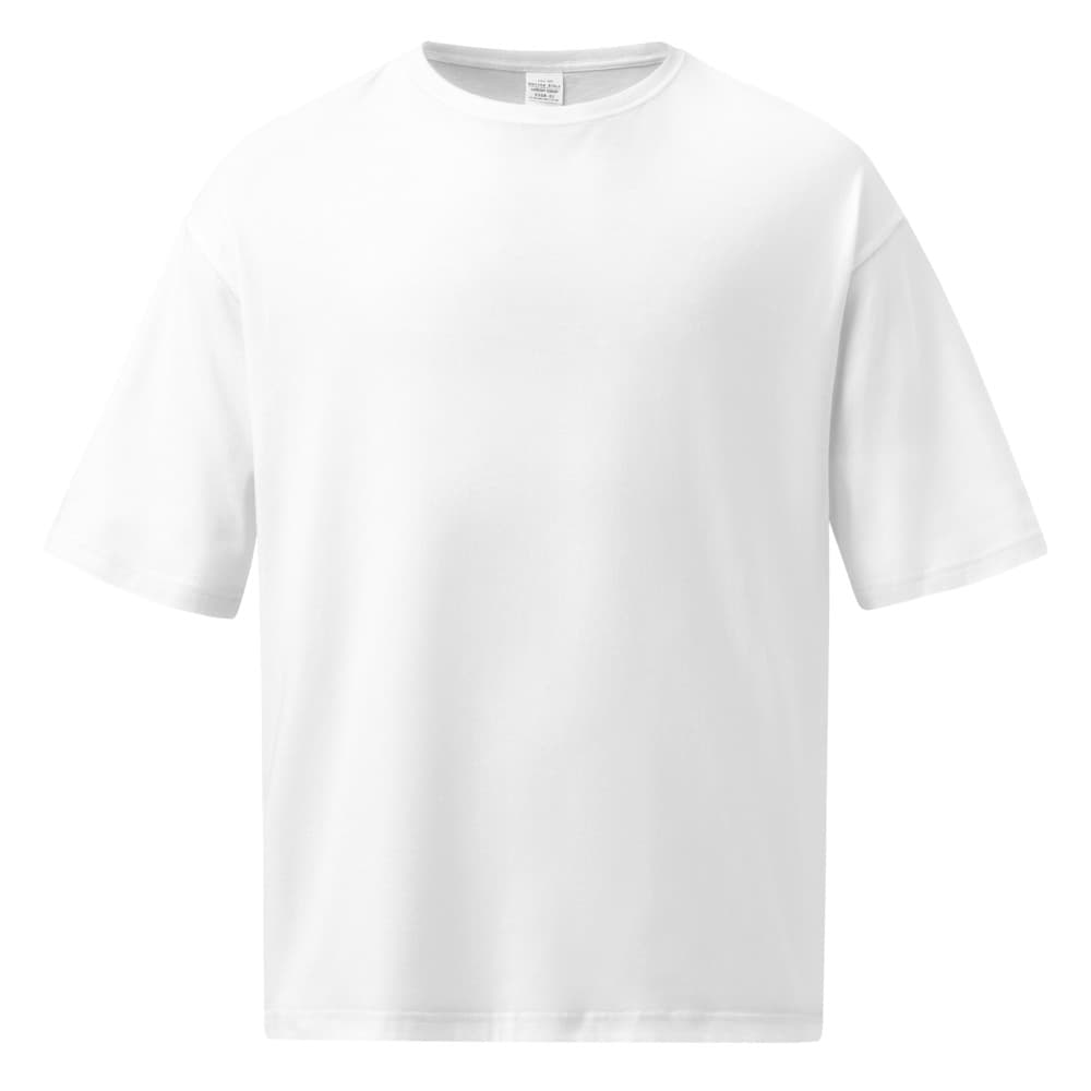 ユニセックス ビッグシルエット Tシャツ White