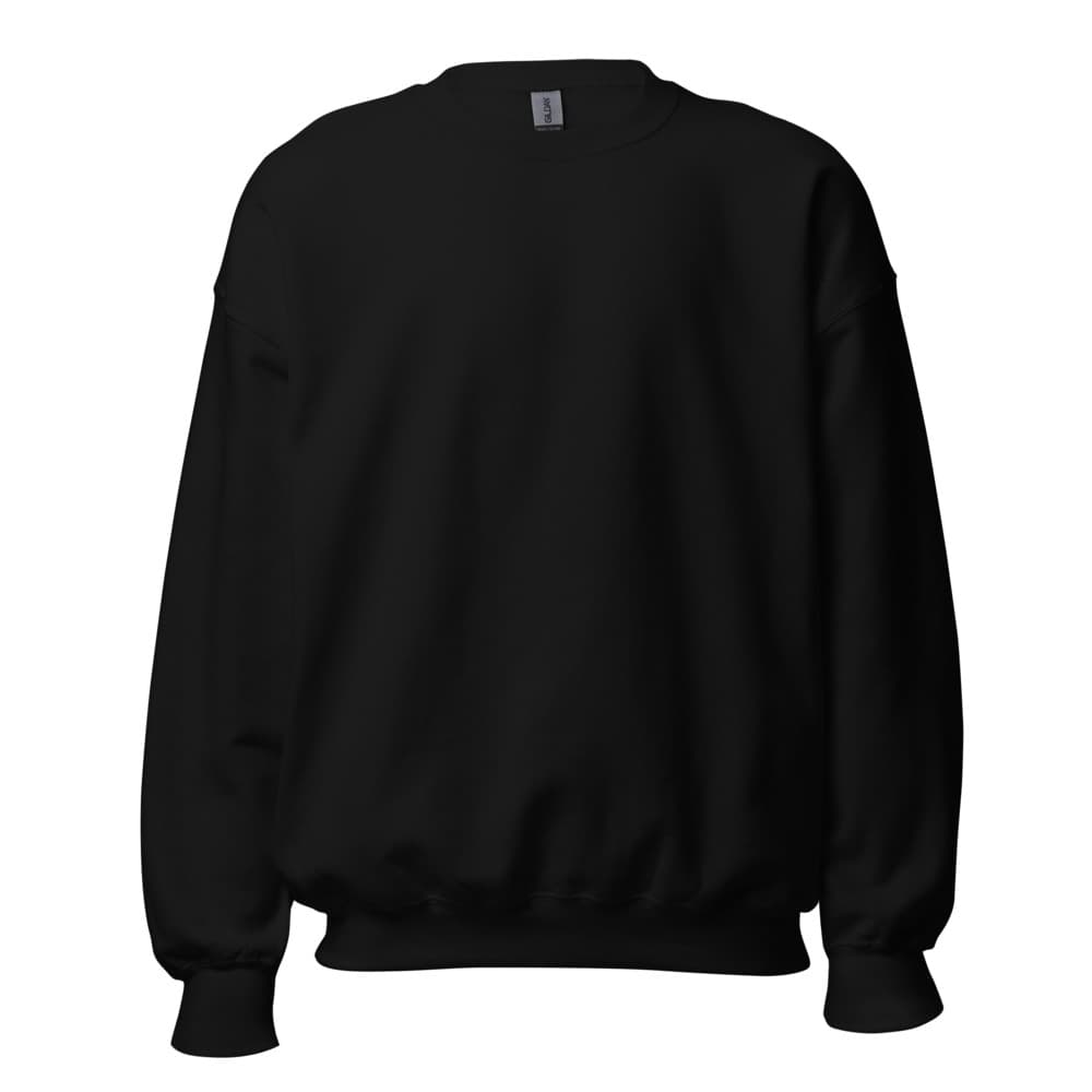 ユニセックス クルーネック スウェット Black
