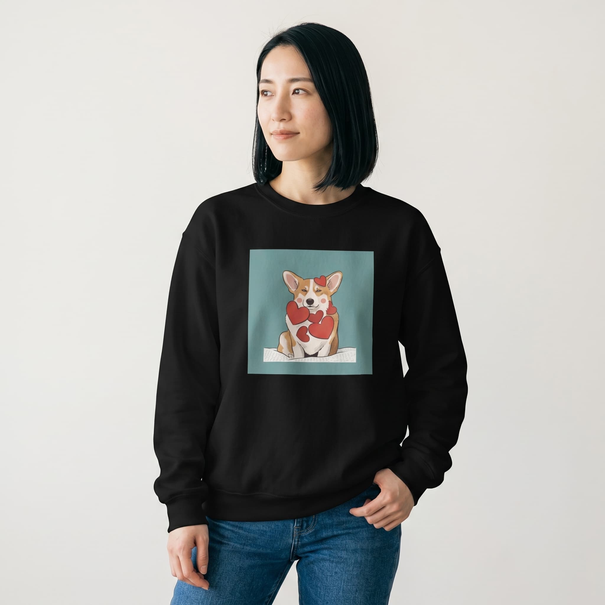 ユニセックス クルーネック スウェット ギャラリー 1