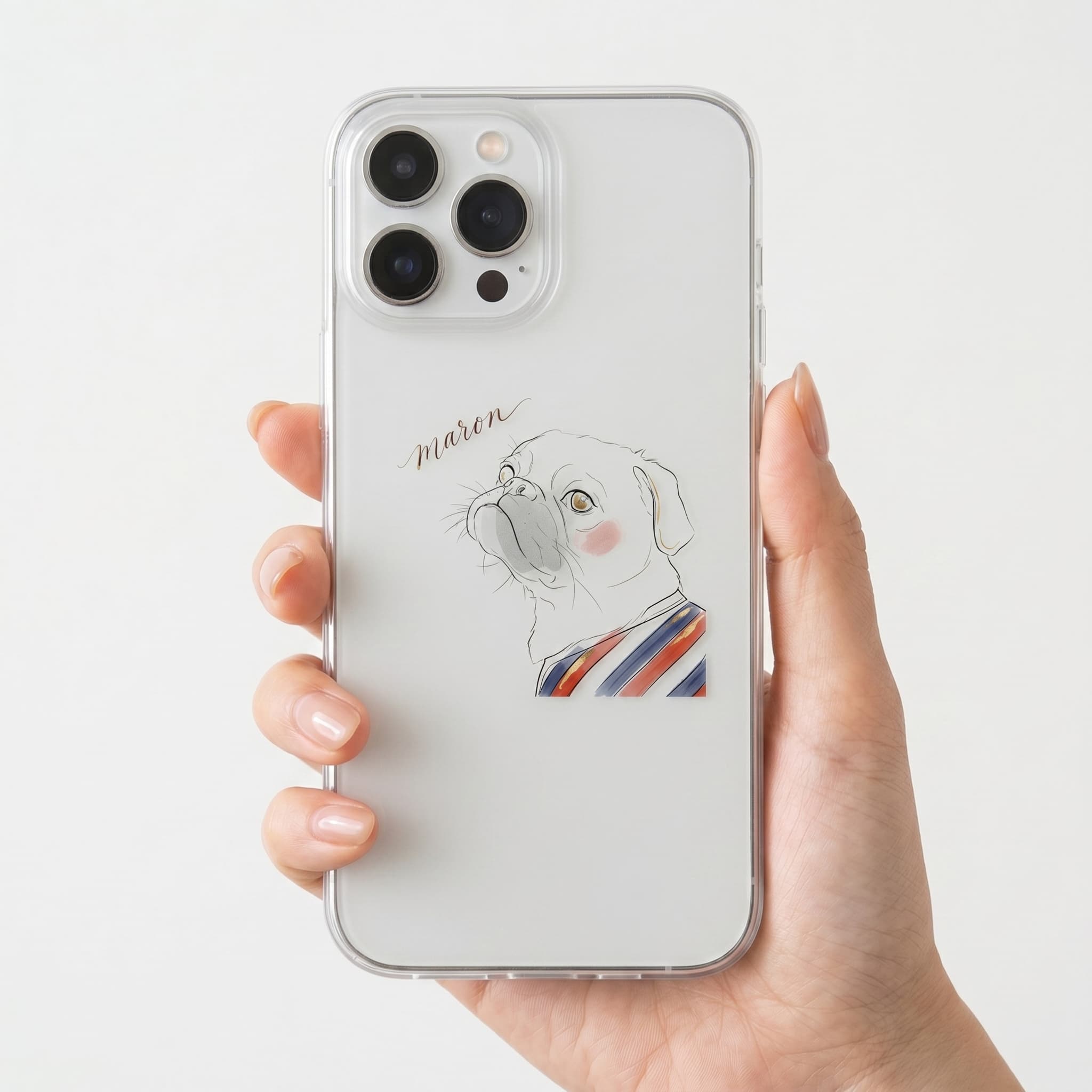 iPhone用クリアケース